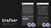 C4D插件-C4D动画关键帧曲线插件 Grafixer v2.0.0 For Cinema 4D R22-R26