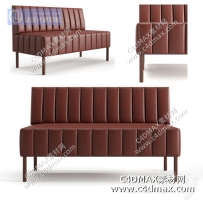 沙发双人沙发现代沙发3dmax模型单体模型沙发双人沙发现代沙发3dmax模型单体模型