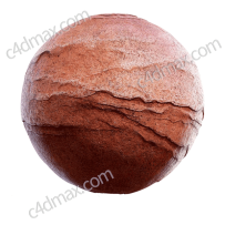 红砂岩石头贴图素材Red Sandstone Rock PBR Texture